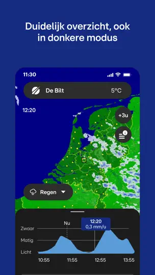 Screenshot von Buienradar - Weer auf dem iPhone 6