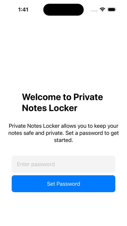 Private Notes Locker - Thuan