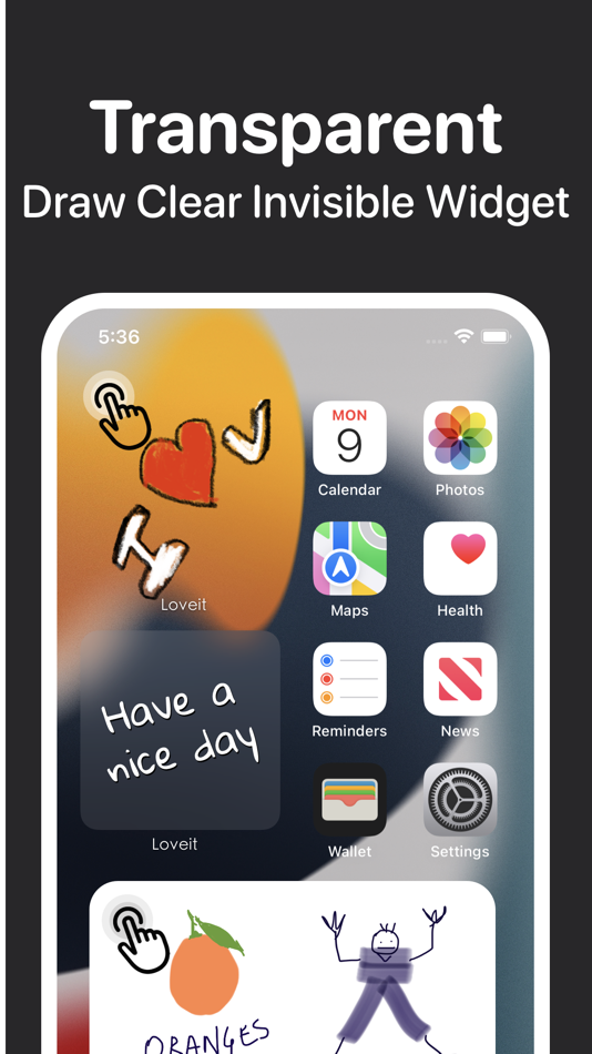 #4. Notei Widget Drawings Scribble (iOS) 由: Amit Verma
