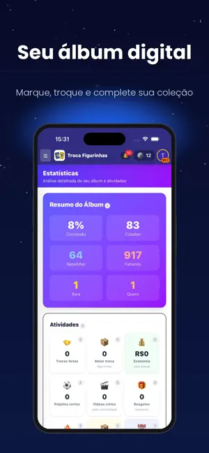 Troca Figurinhas 2026 iPhone screenshot 3