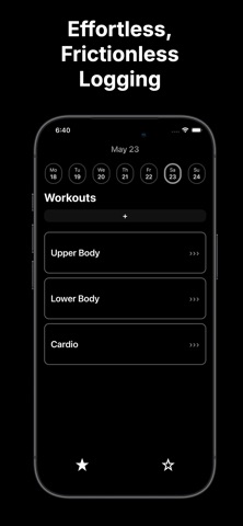 StarSet: Gym & Workout Tracker Screenshot 1 of 5