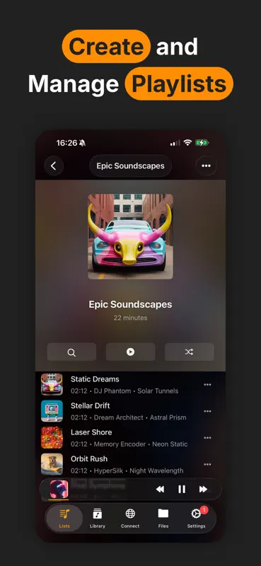 Flacbox: Hi-Res Music Player screenshot 7 of 10