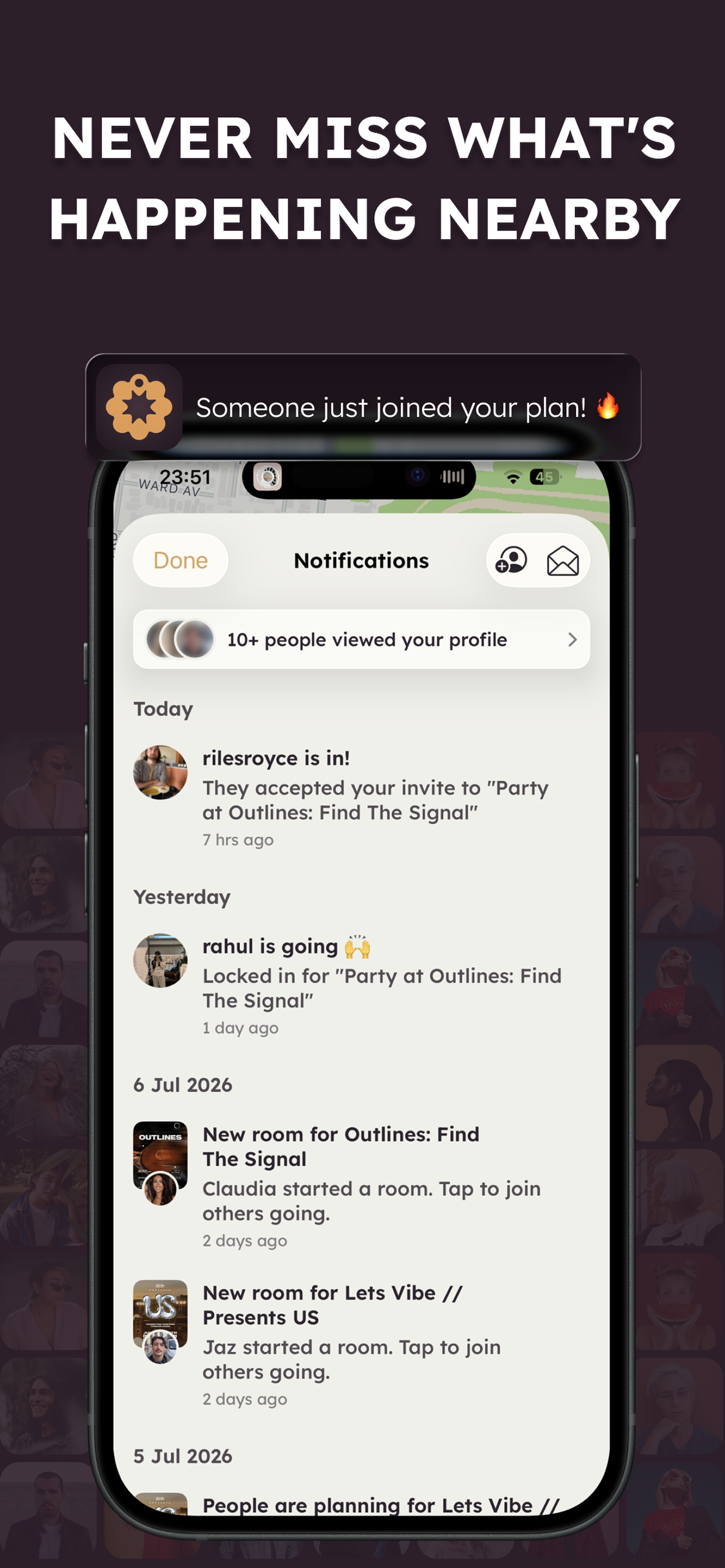 Hilltops: IRL Events & Friends screenshot 7