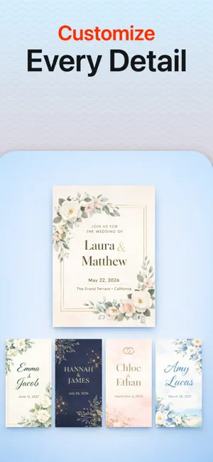 Invitify: Invitation Maker screenshot 3