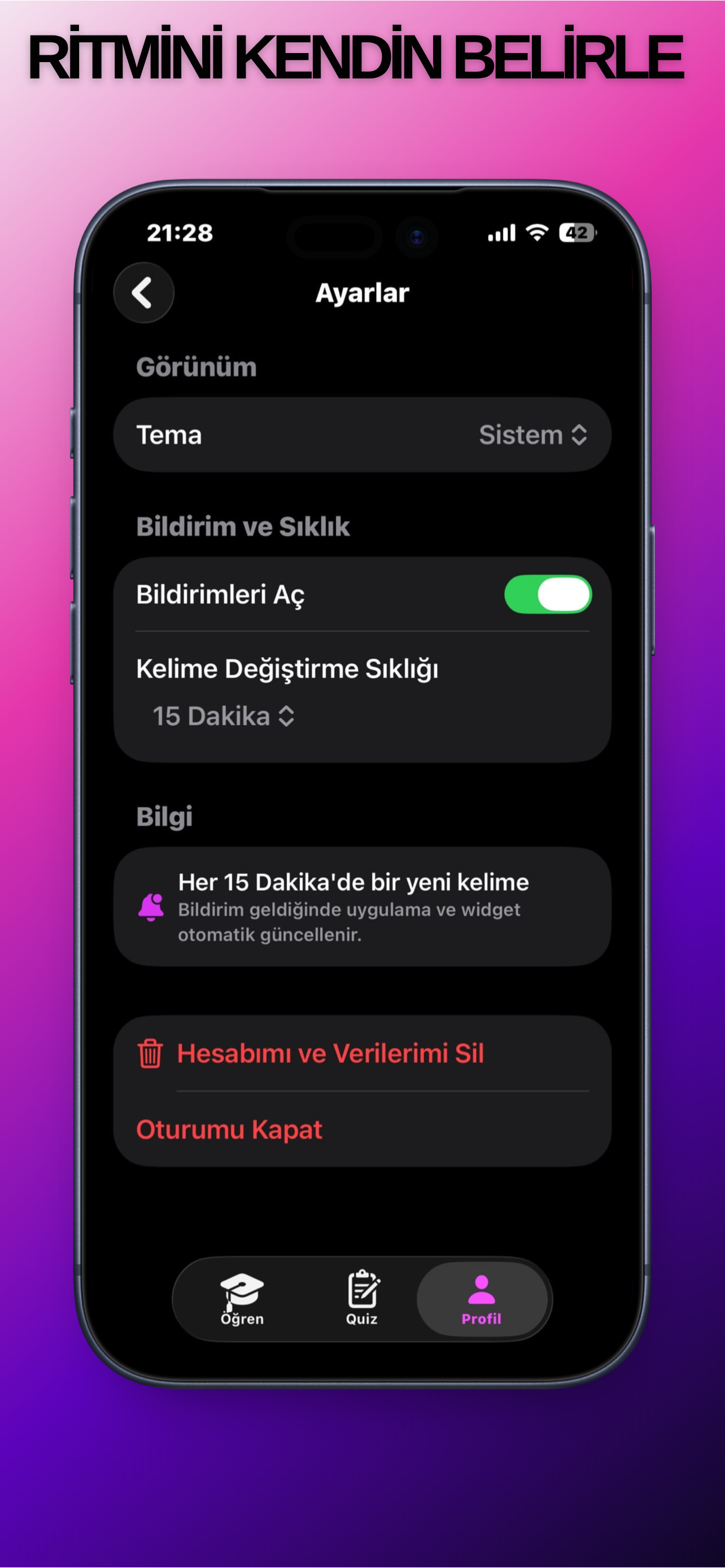 GlanceWord screenshot 5