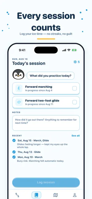 Skates: Ice Skating Tracker screenshot 4