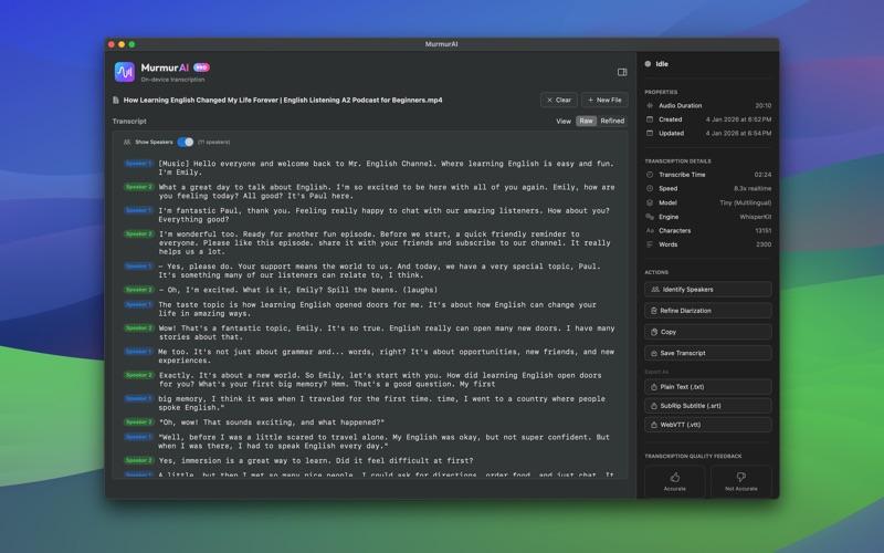 App screenshot