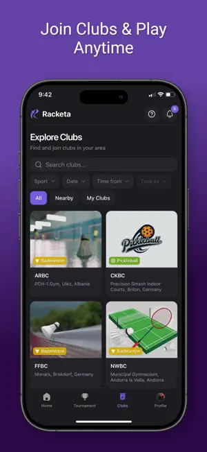 Racketa screenshot 3