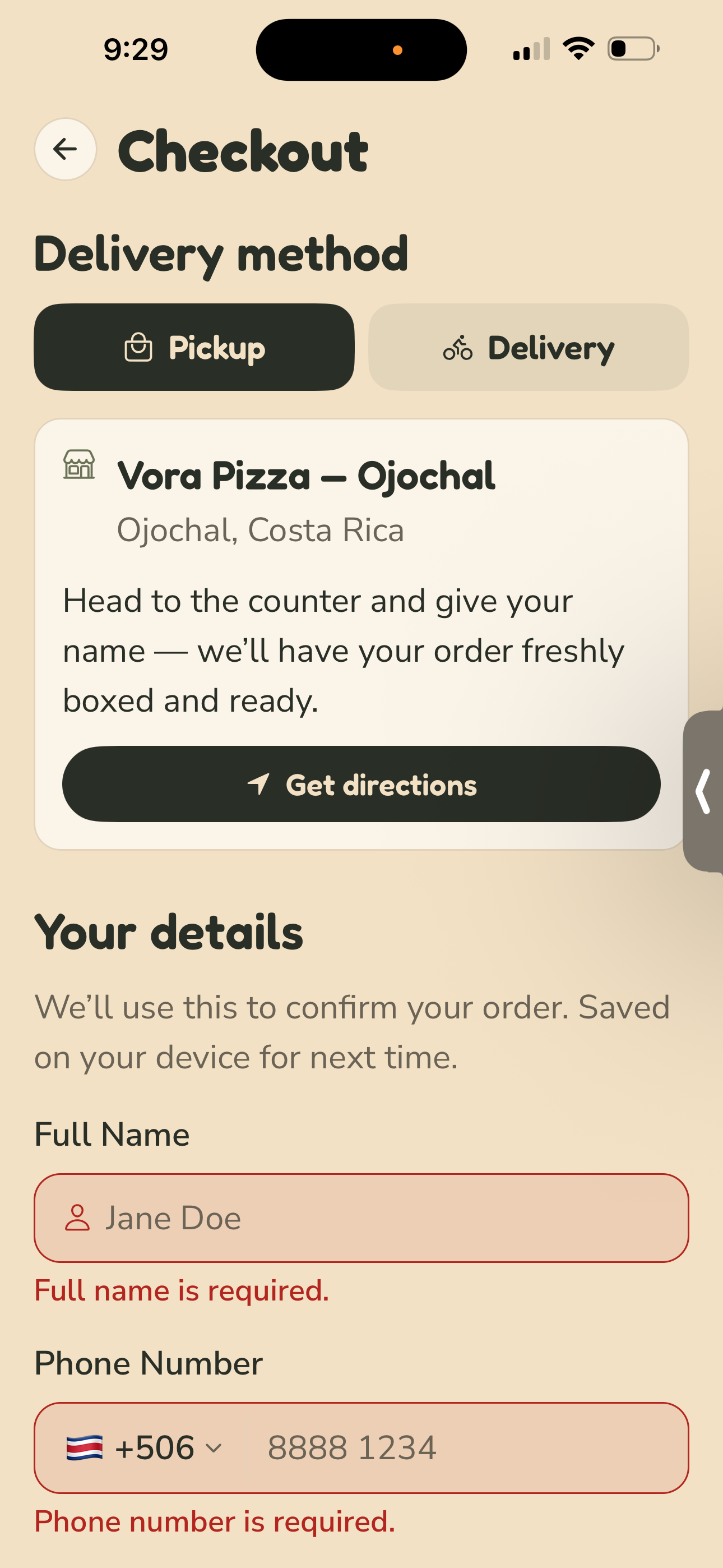 Vora Pizza & Wings screenshot 9