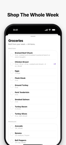 Post Dose: GLP-1 Meal Planner screenshot