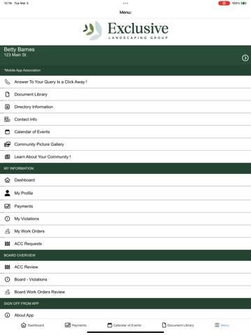 Exclusive Group iPad screenshot