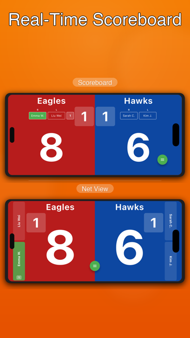 PicklePoints·Pickleball Score iPhone screenshot 1