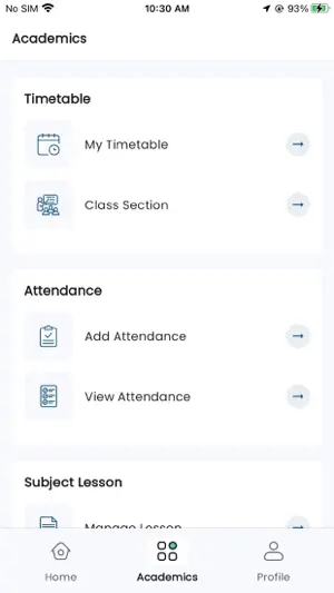 Schoole Staff Teacher screenshot 3