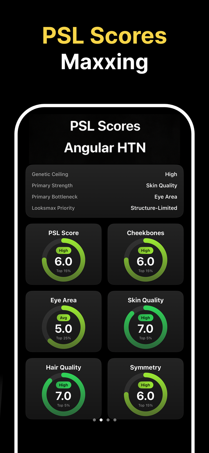 Looksmaxxing - AI Face Rating screenshot 3