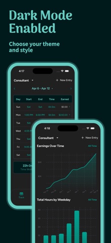 Hours Calculator: Work Log screenshot