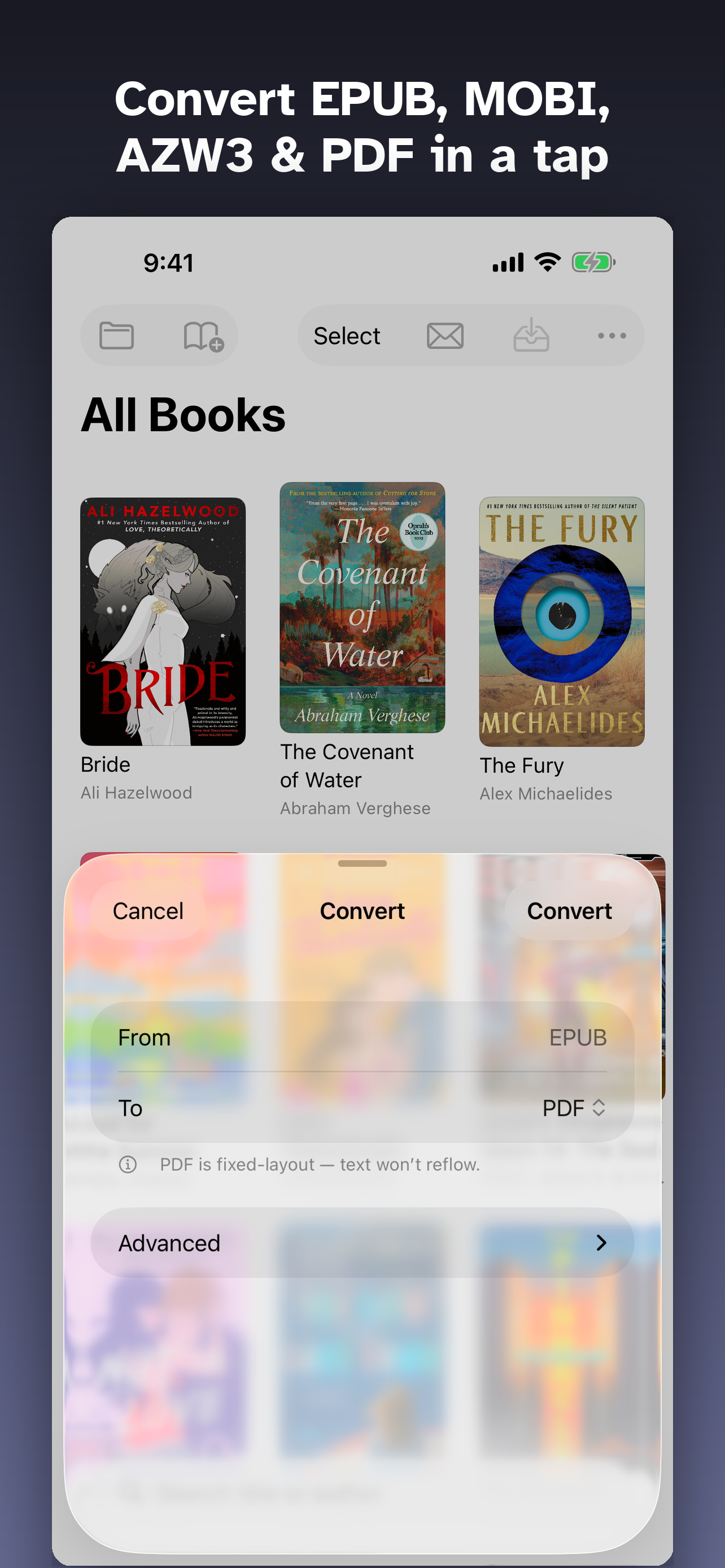 eBouquin Ebook Library Manager screenshot 4