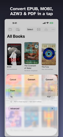 eBouquin Ebook Library Manager screenshot