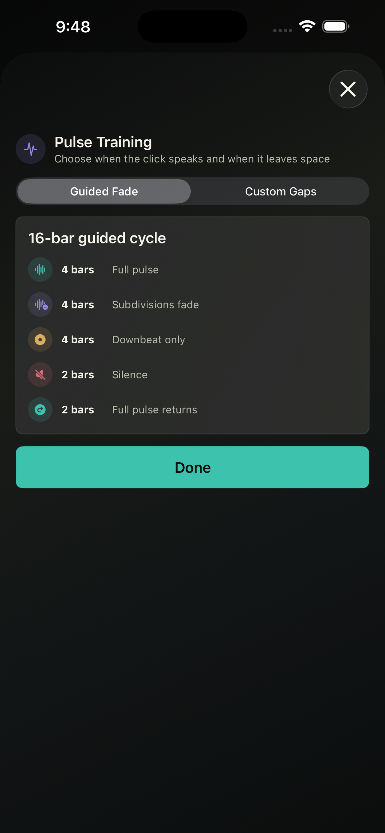 Multi Sound Metronome screenshot 5