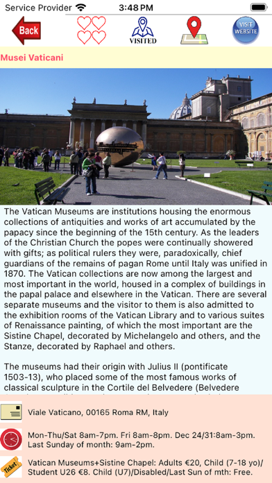Visit Italy Screenshot