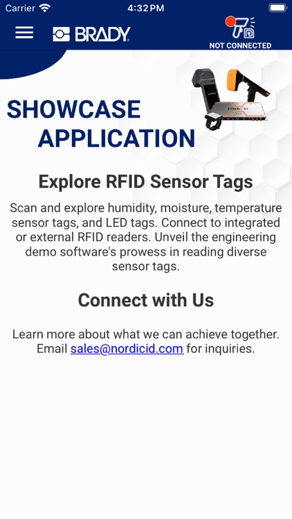 Nordic ID Sensor Tag Reader