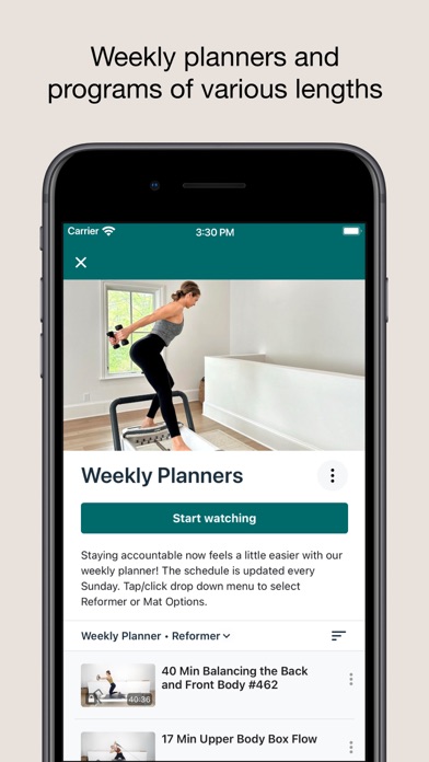 Saran Pilates Screenshot