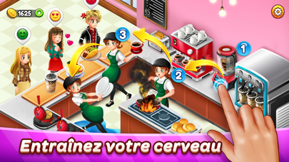 Screenshot #1 pour Cafe Panic: Cooking games