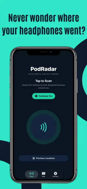 PodRadar: Find Your Headphones screenshot 1