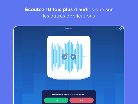 Screenshot #6 pour Mooveez : apprenez les langues