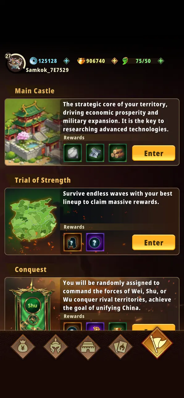 Samkok Heroes TD Dynasty Tower Defense iOS Mod IPA screenshot 3 - iOS game interface