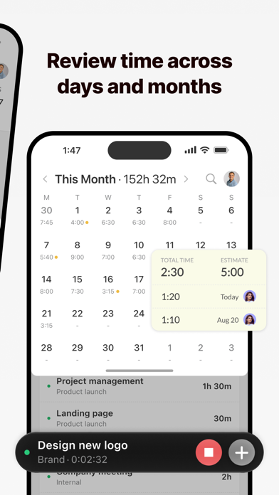 Screenshot #3 pour Everhour