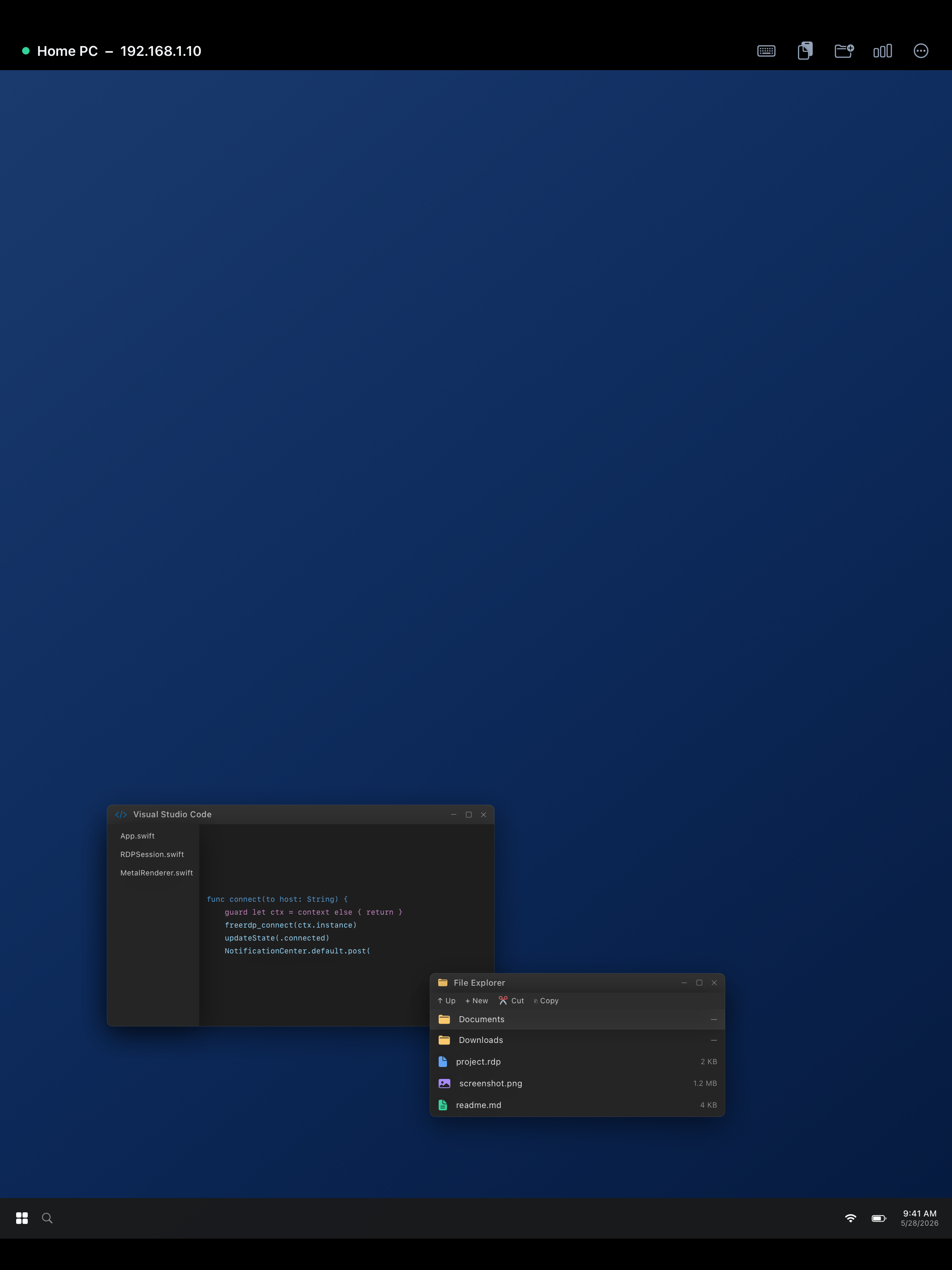 Remote Desktop: RDP & VNC