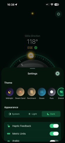 Simple Qibla Compass screenshot