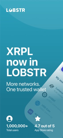 LOBSTR Wallet: Buy XLM & XRP app screenshot