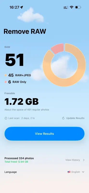 removeRAW screenshot 1 of 4