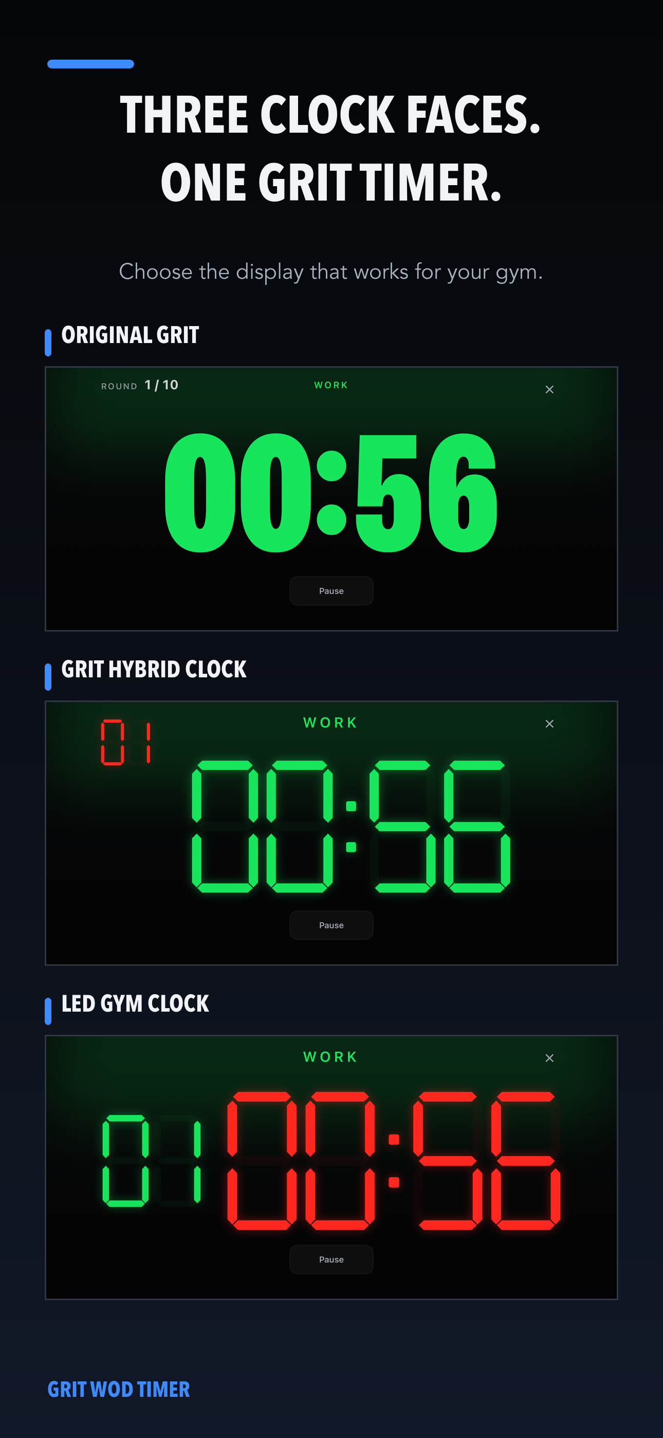 GRIT WOD Timer screenshot 3