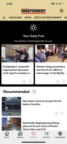 App screenshot
