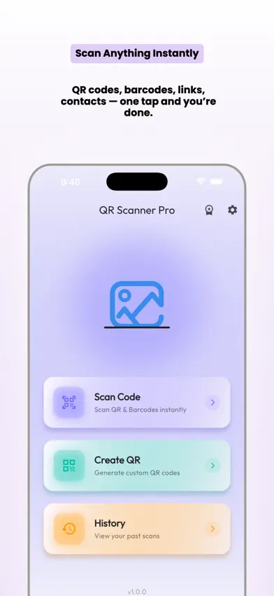 Code Scanner QR screenshot 1