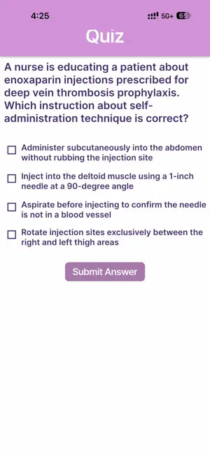 Pharmacology Quiz for Students screenshot 3