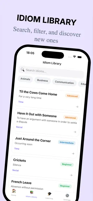 IdiomX – Learn English Idioms screenshot 4