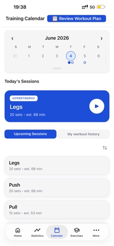 Workout Tracker - GymGo Screenshot 2 of 10
