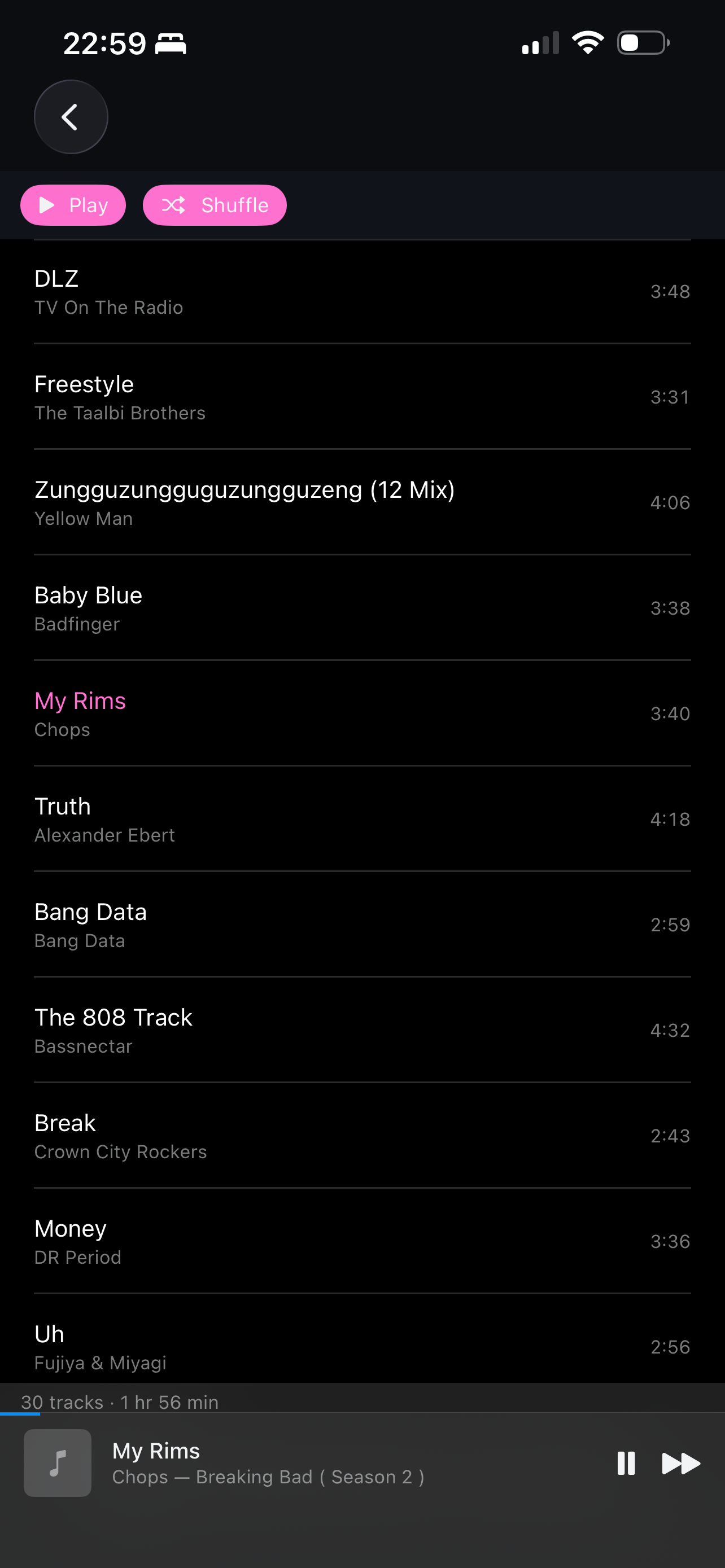 Moosic Player screenshot 2
