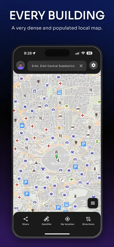 Rë - ڕێ: Maps & Navigation screenshot 3