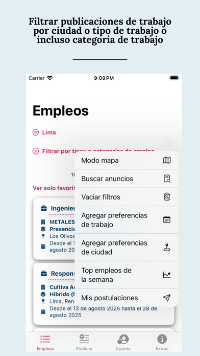 TrabajAhora! Jobs in LATAM iPhone screenshot 5 - Business app