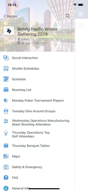 Rehrig Pacific Events screenshot 1