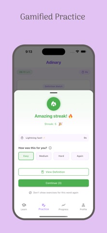 Adinary: AI Dictionary & Vocab Screenshot 4 of 5