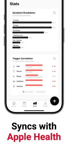 Meniere's: Symptom Tracker Screenshot 4 of 6
