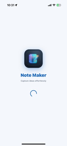 Note Maker Screenshot 1 of 4