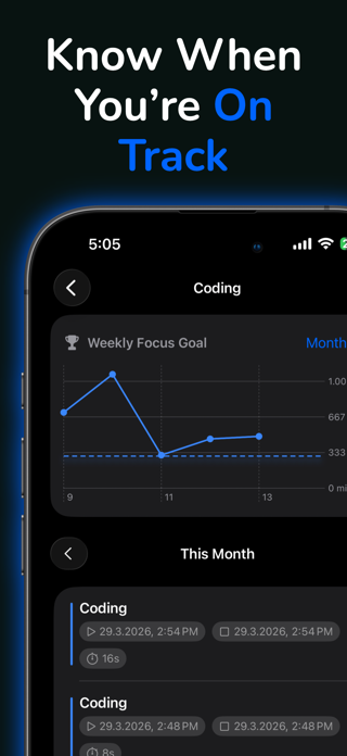 Focus Time Goals Screenshot 5 of 6