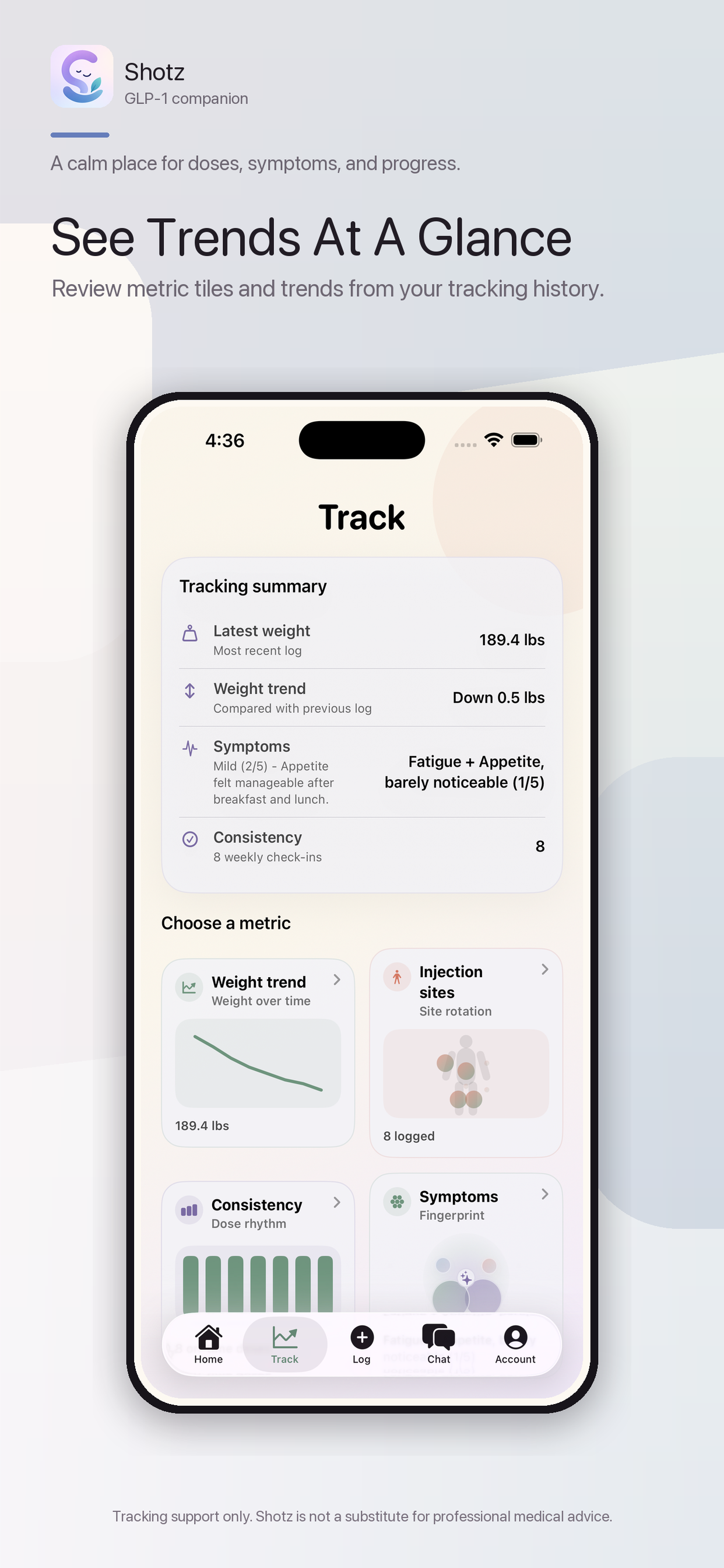 Shotz: GLP-1 Dose Tracker