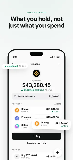 Trexp — Net Worth Tracker screenshot 3